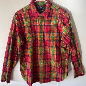 New Classic Western Shirt - Mens Large Polo by Ralph Lauren
